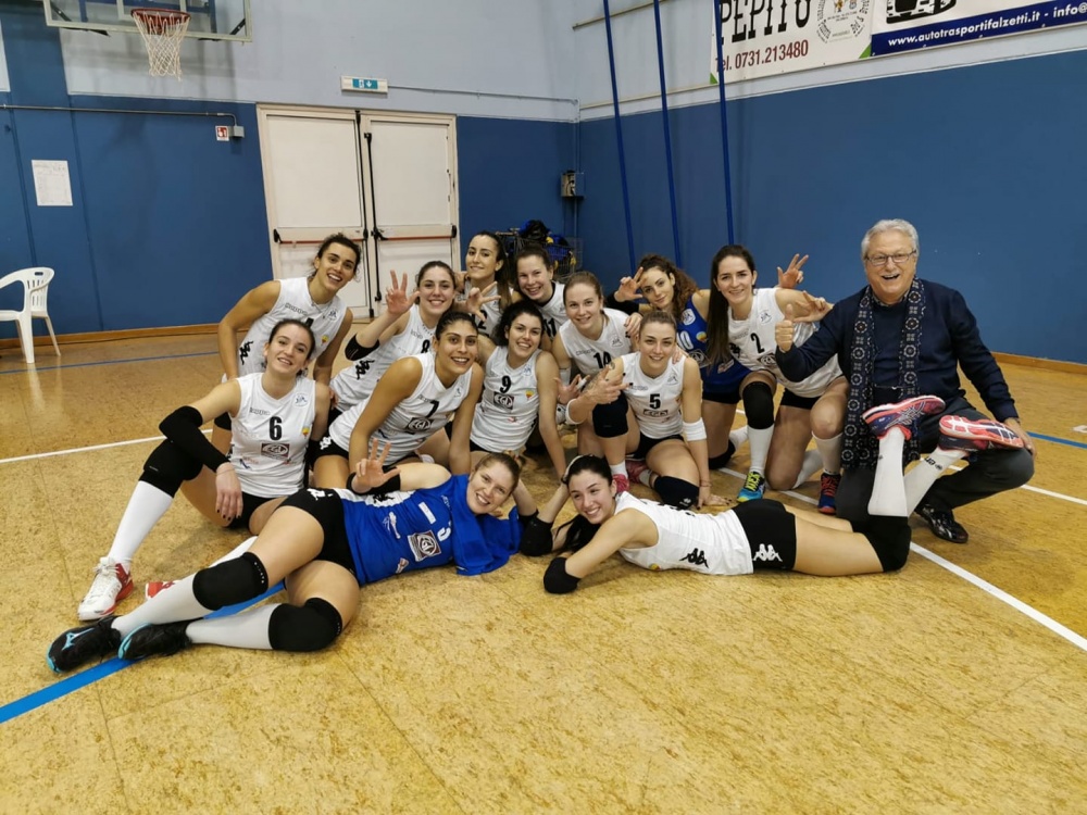 La Fgl Pallavolo Castelfranco vince contro la capolista a Castelbellino