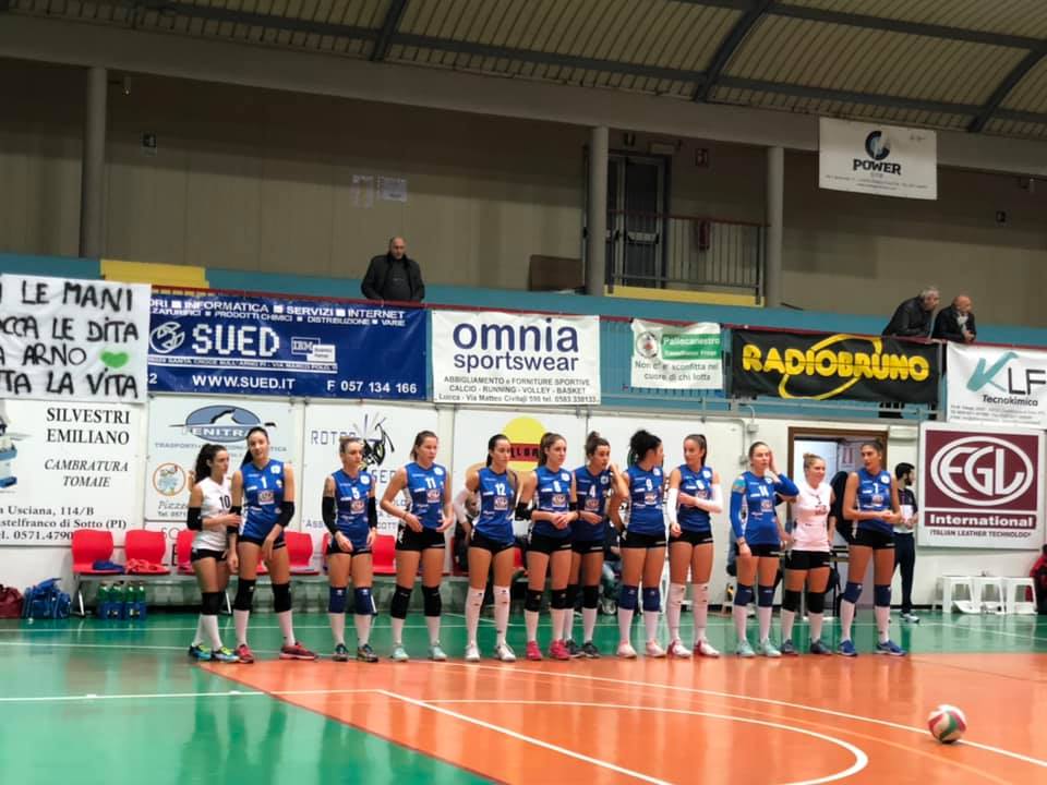  Fgl Pallavolo Castelfranco vince gara 4 e mantiene la zona alta della classifica